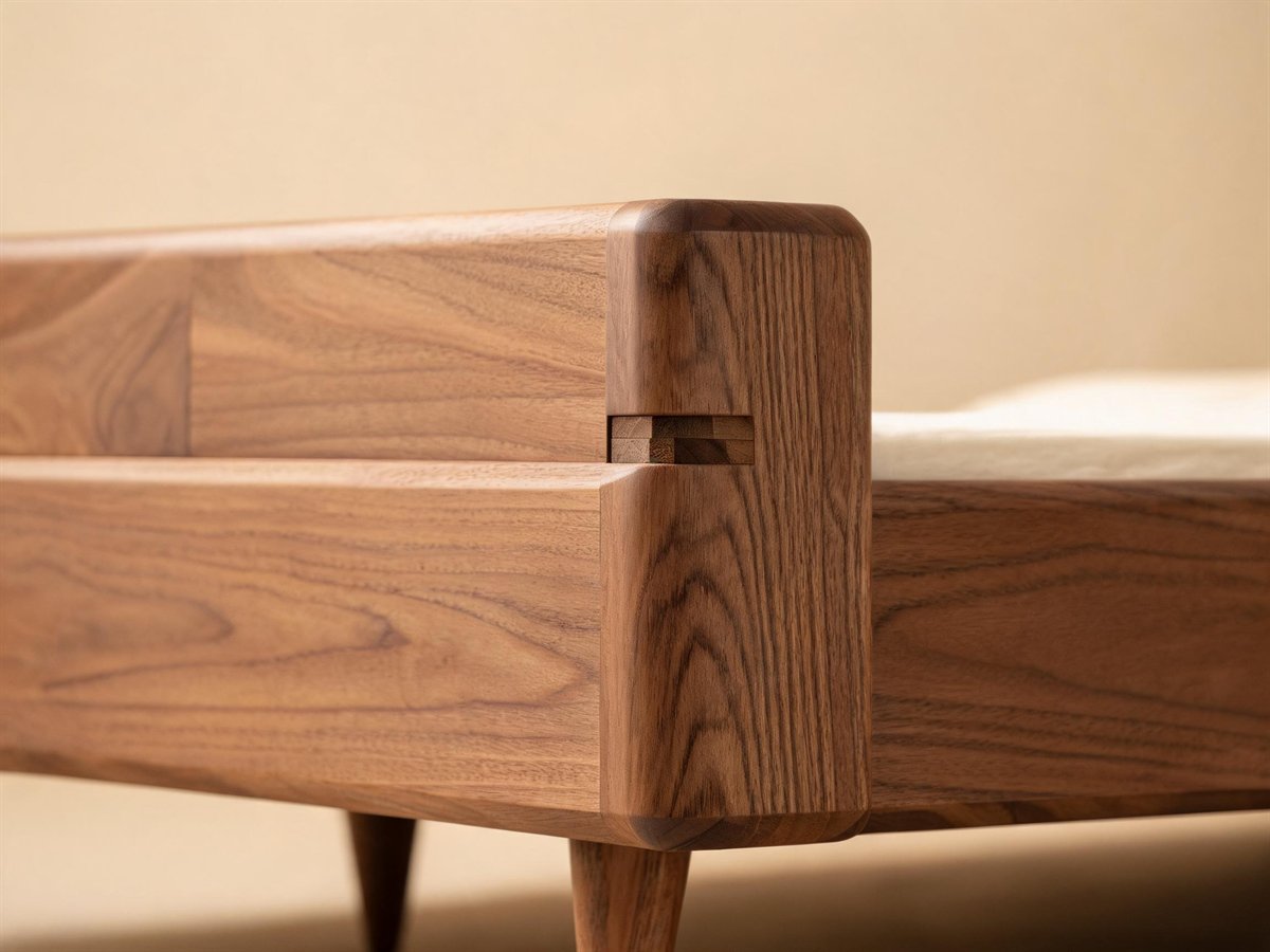 Mid-Century Modern Bed