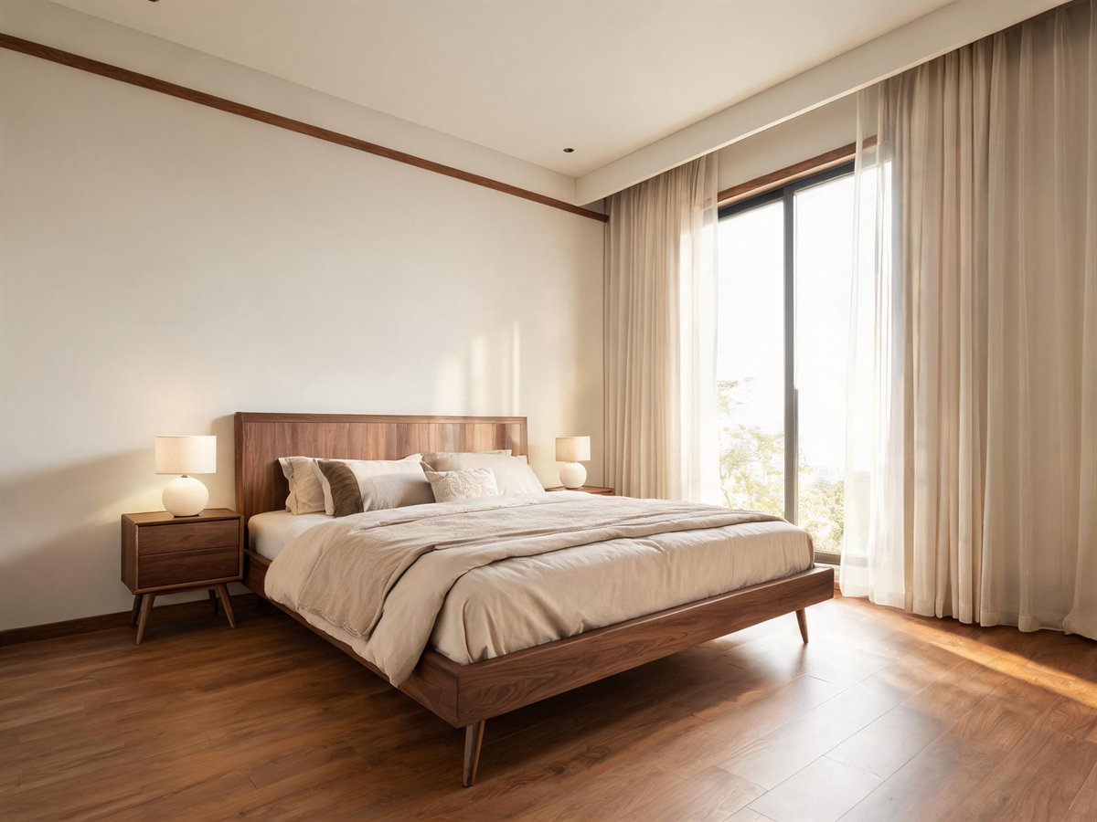 Mid-Century Modern Bed