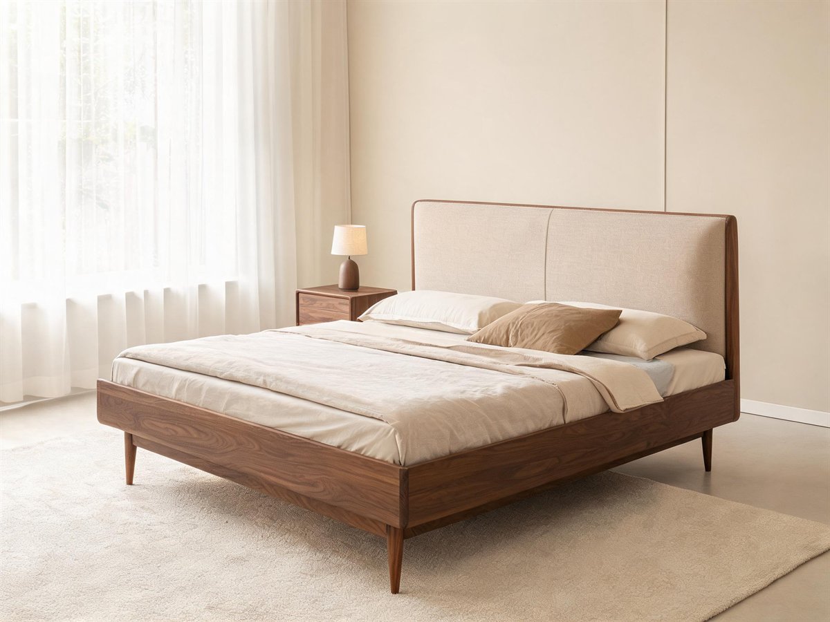 Mid-Century Modern Bed