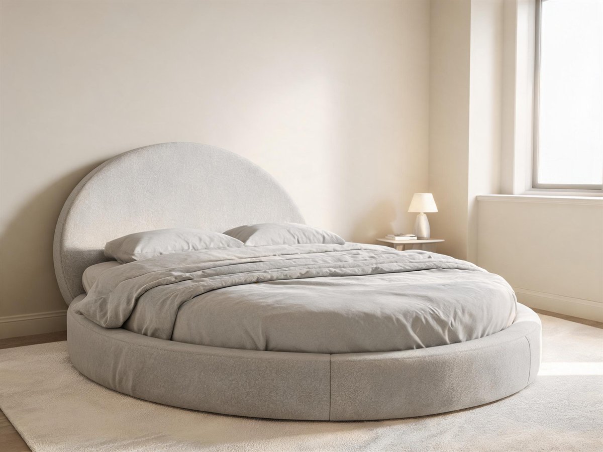 Custom Round Bed