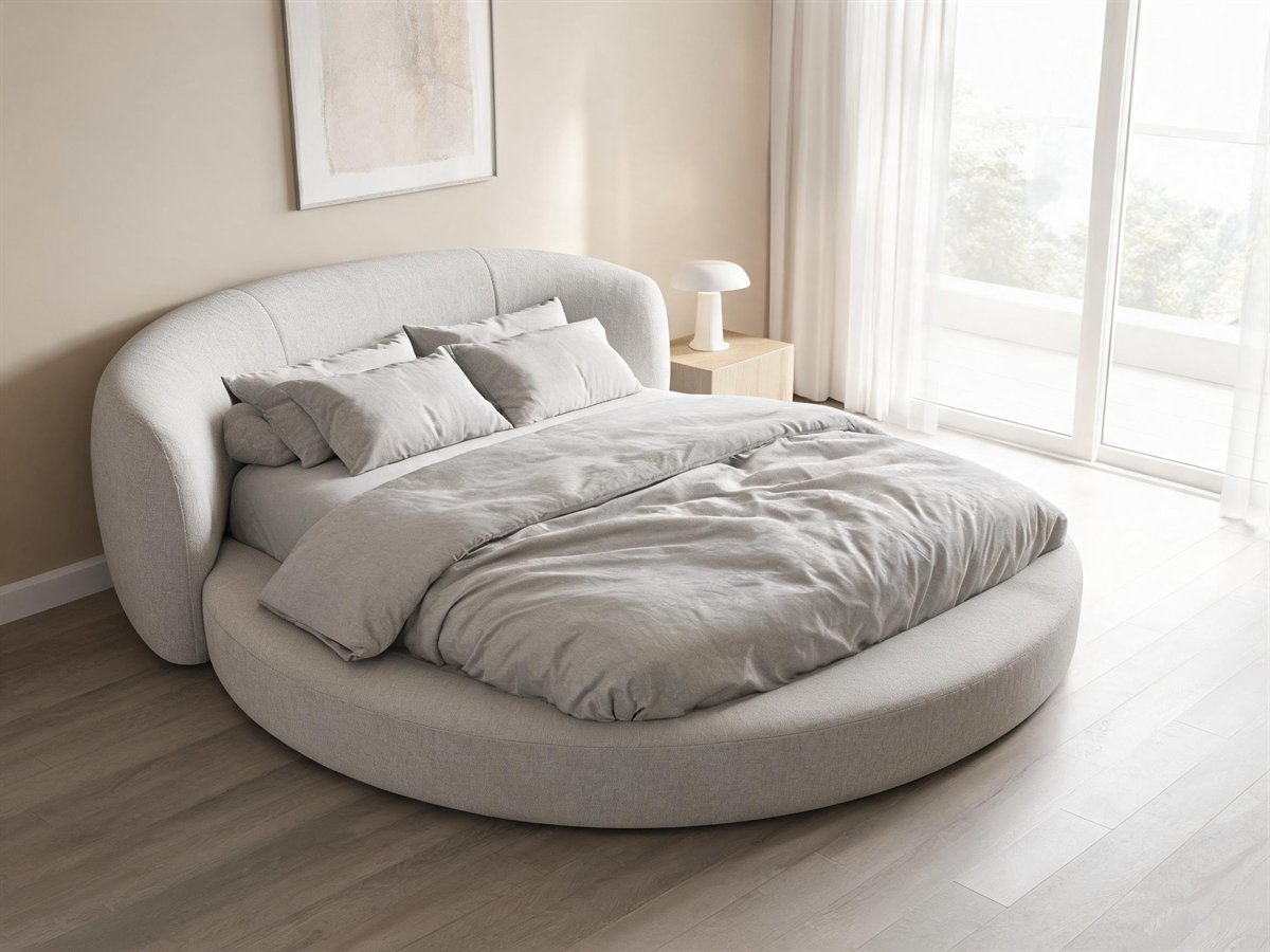 Custom Round Bed