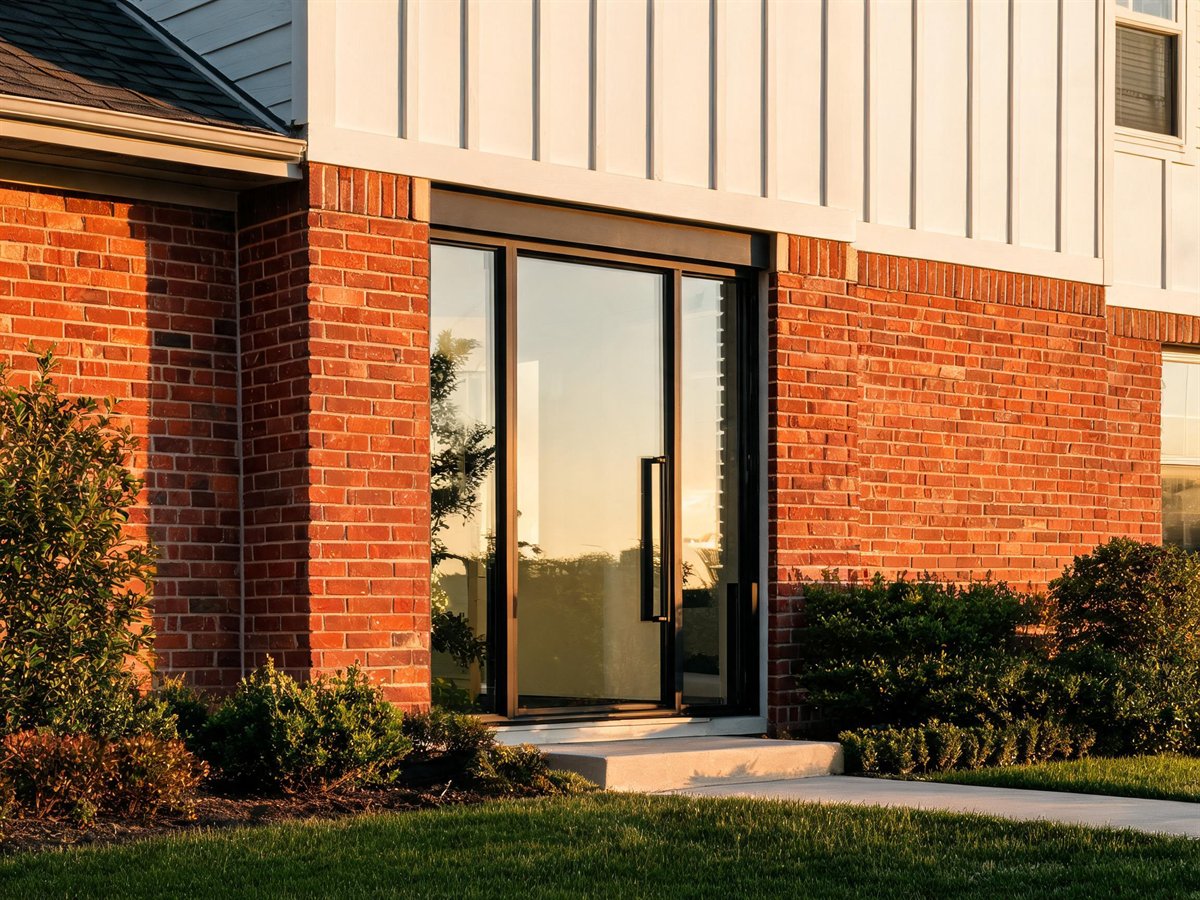 Full-Lite Glass Entry
