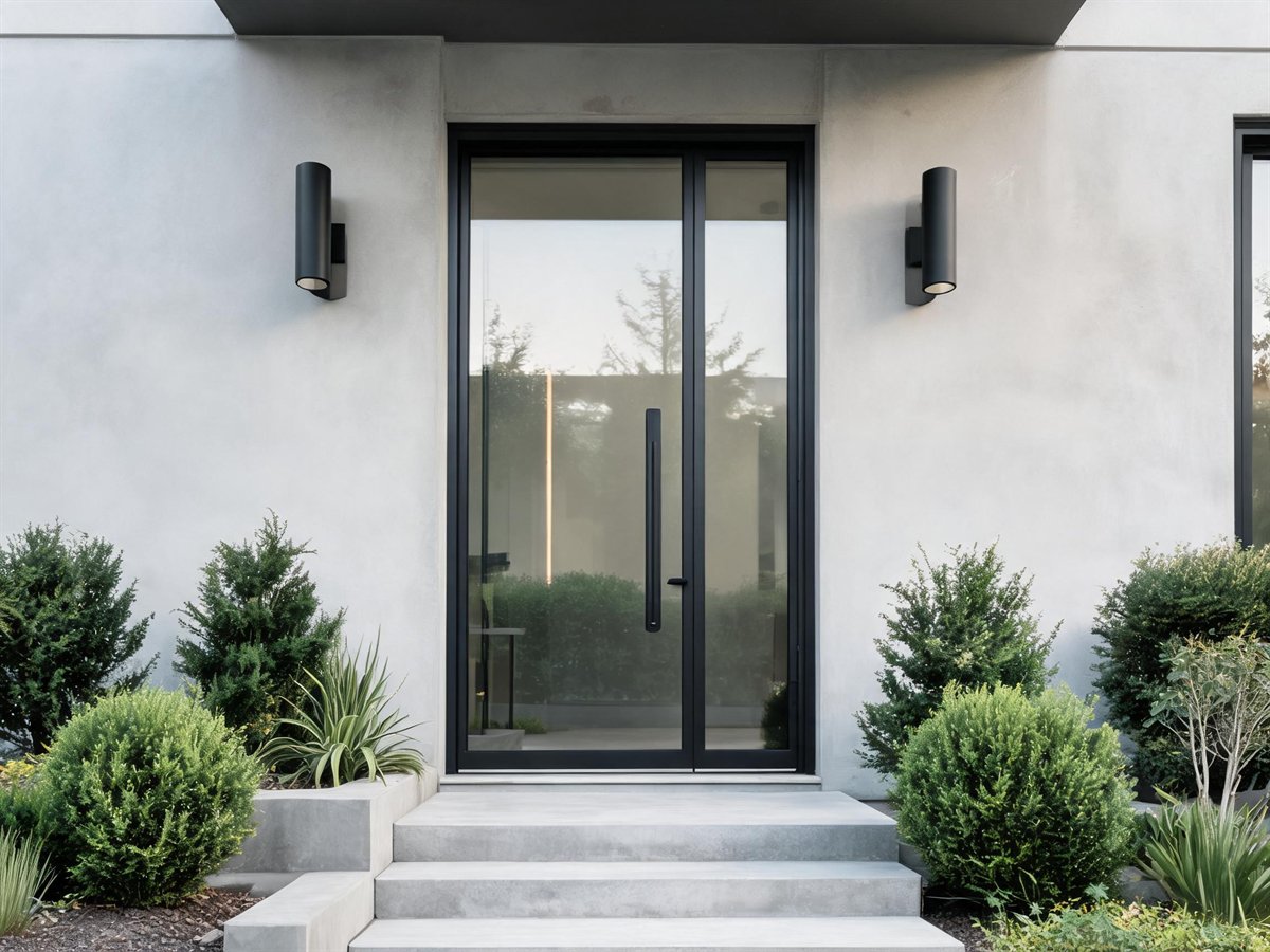 Full-Lite Glass Entry