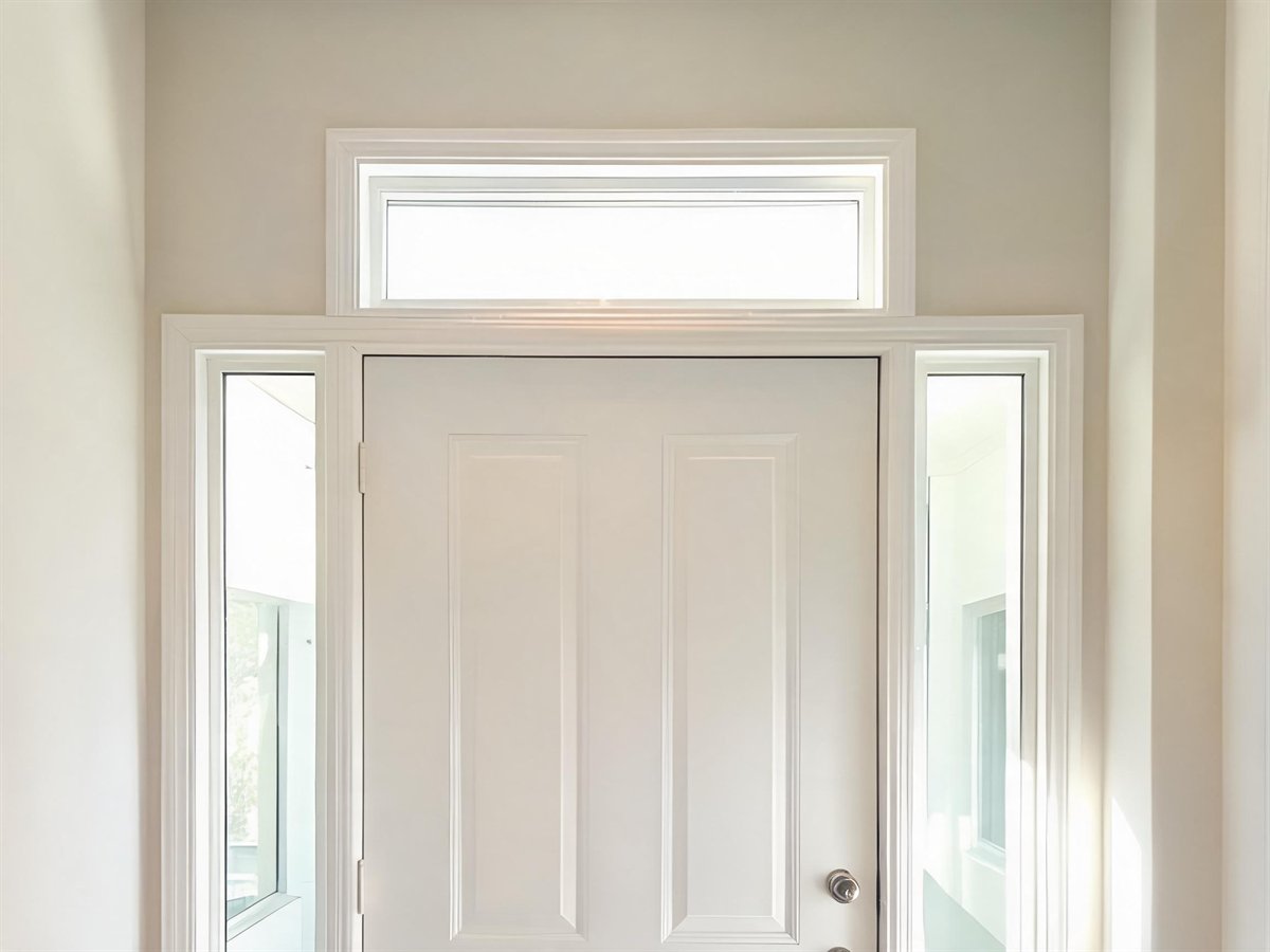 Transom Above Entry