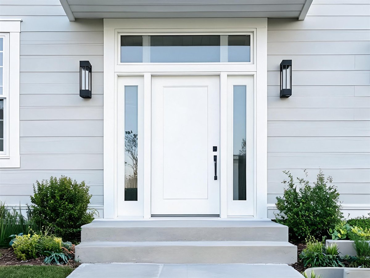 Transom Above Entry