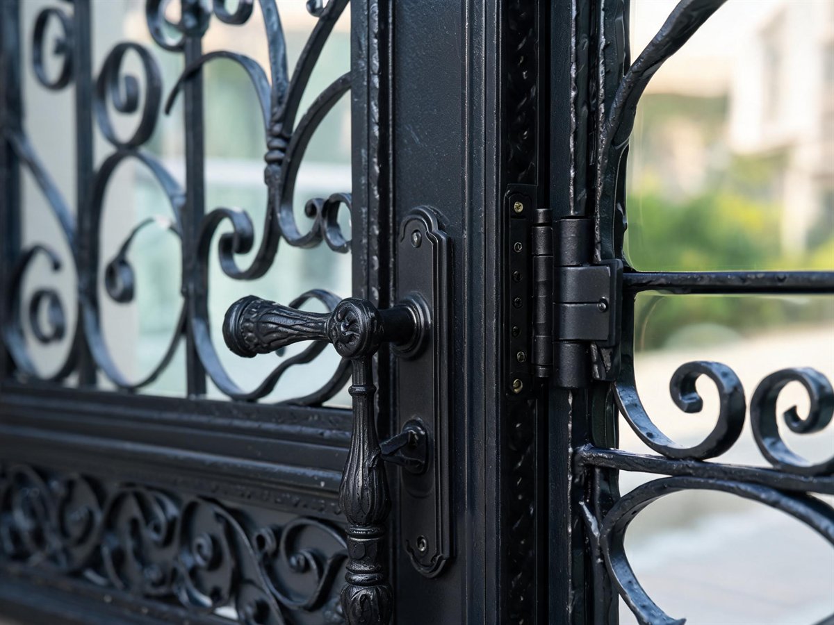 Wrought-Iron & Glass