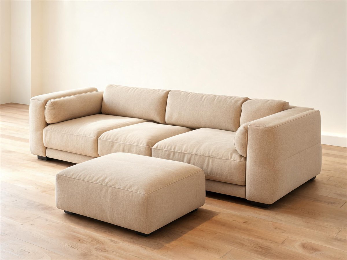 Groundpiece style modular sofa
