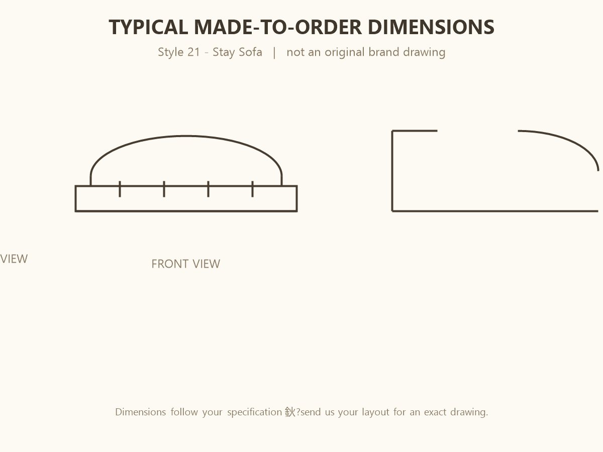 Stay Sofa Dimensions