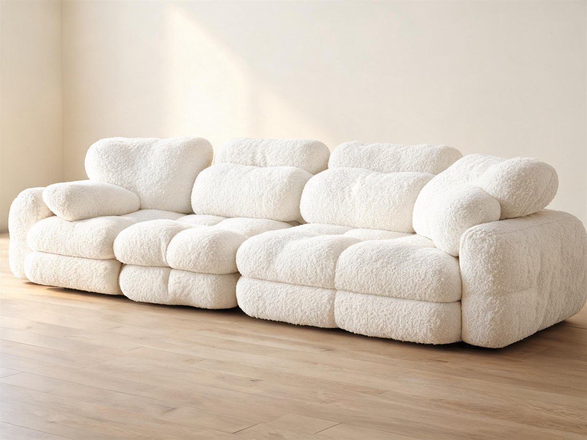 Cloud sectional style sofa