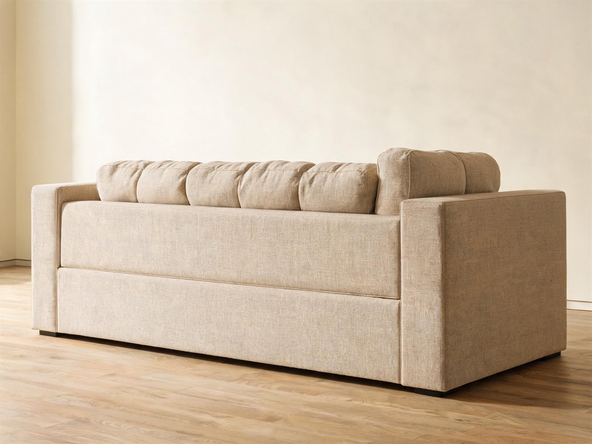 Turner Square Arm Sofa Back view