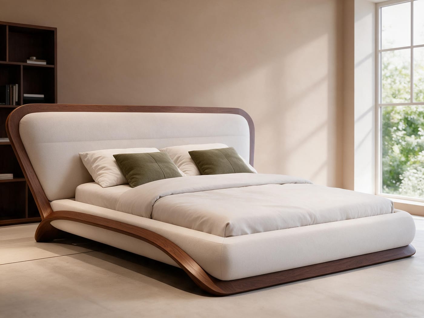 2.2 m Solid Wood Bed — image 3