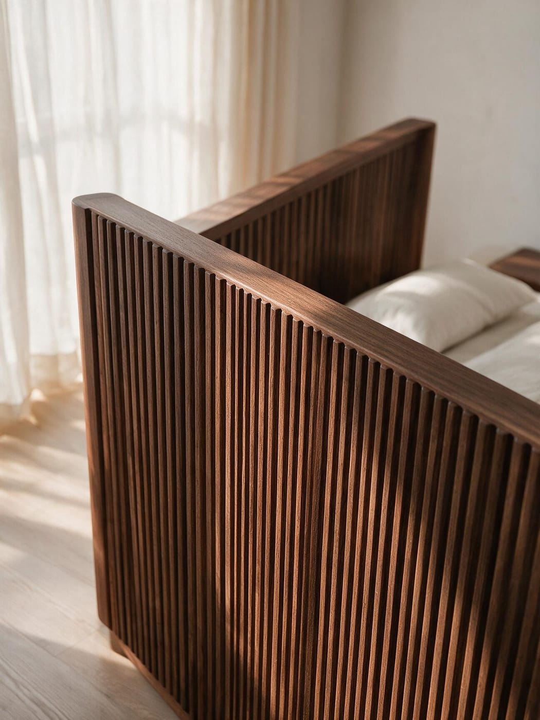 Custom Upholstered Bed Frame — image 5