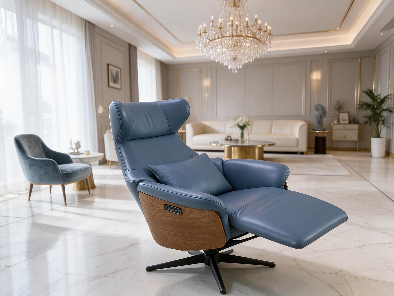 Dual-Motor Zero-Gravity Recliner