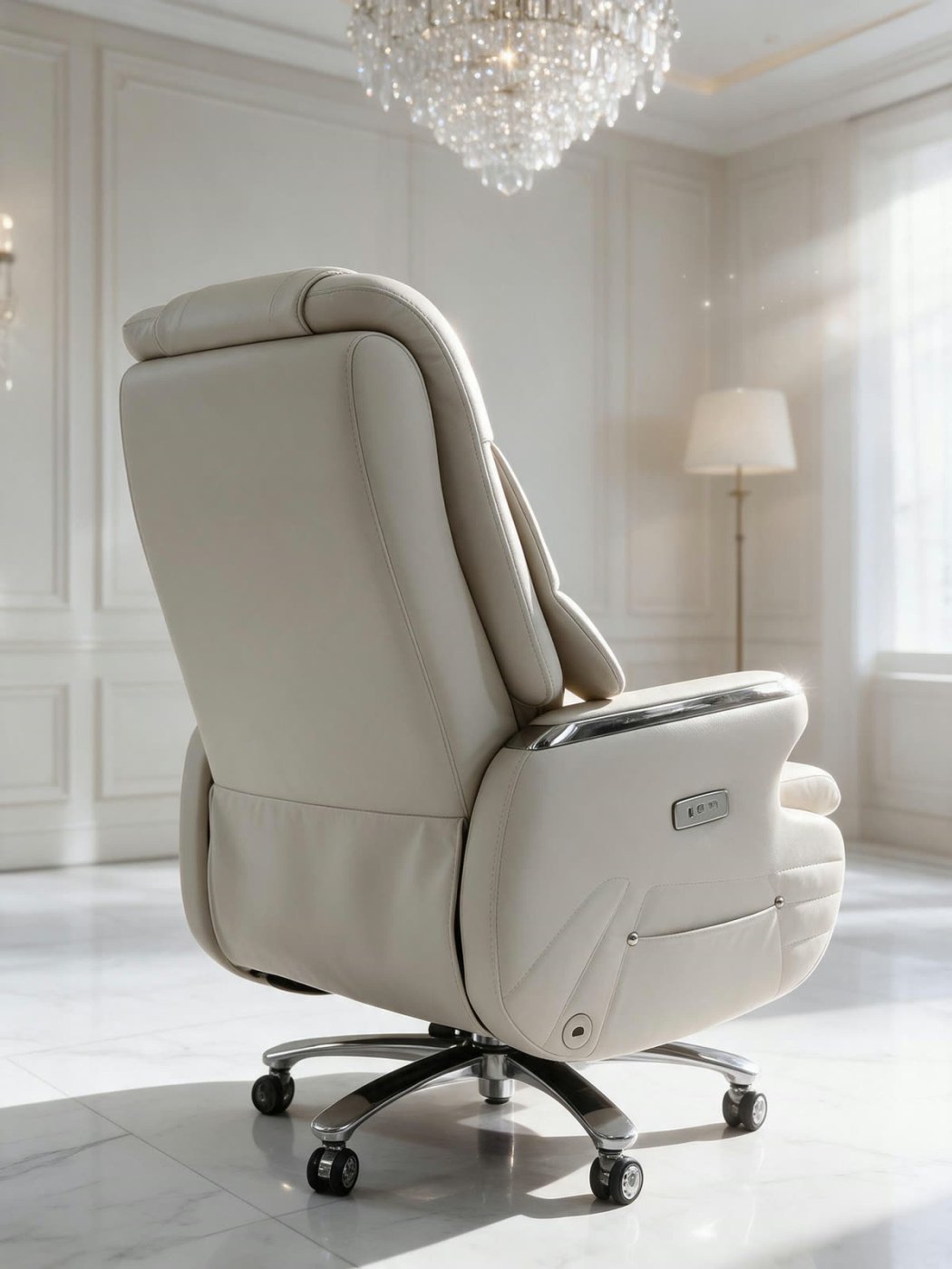 Dual-Motor 360° Rotary Massage Lounge Chair — image 2