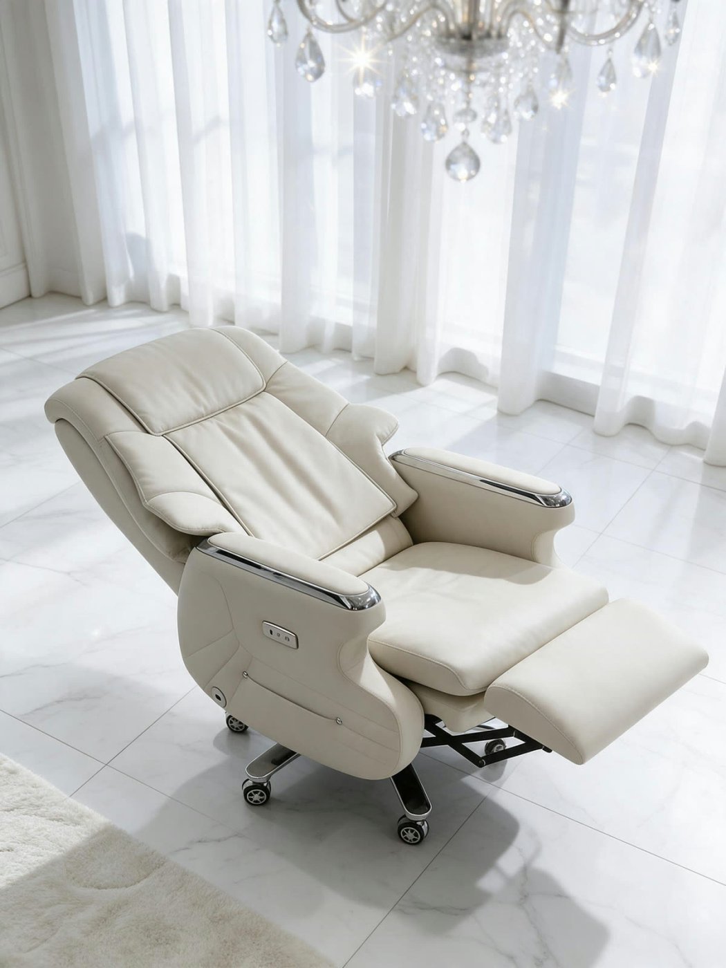 Dual-Motor 360° Rotary Massage Lounge Chair — image 4