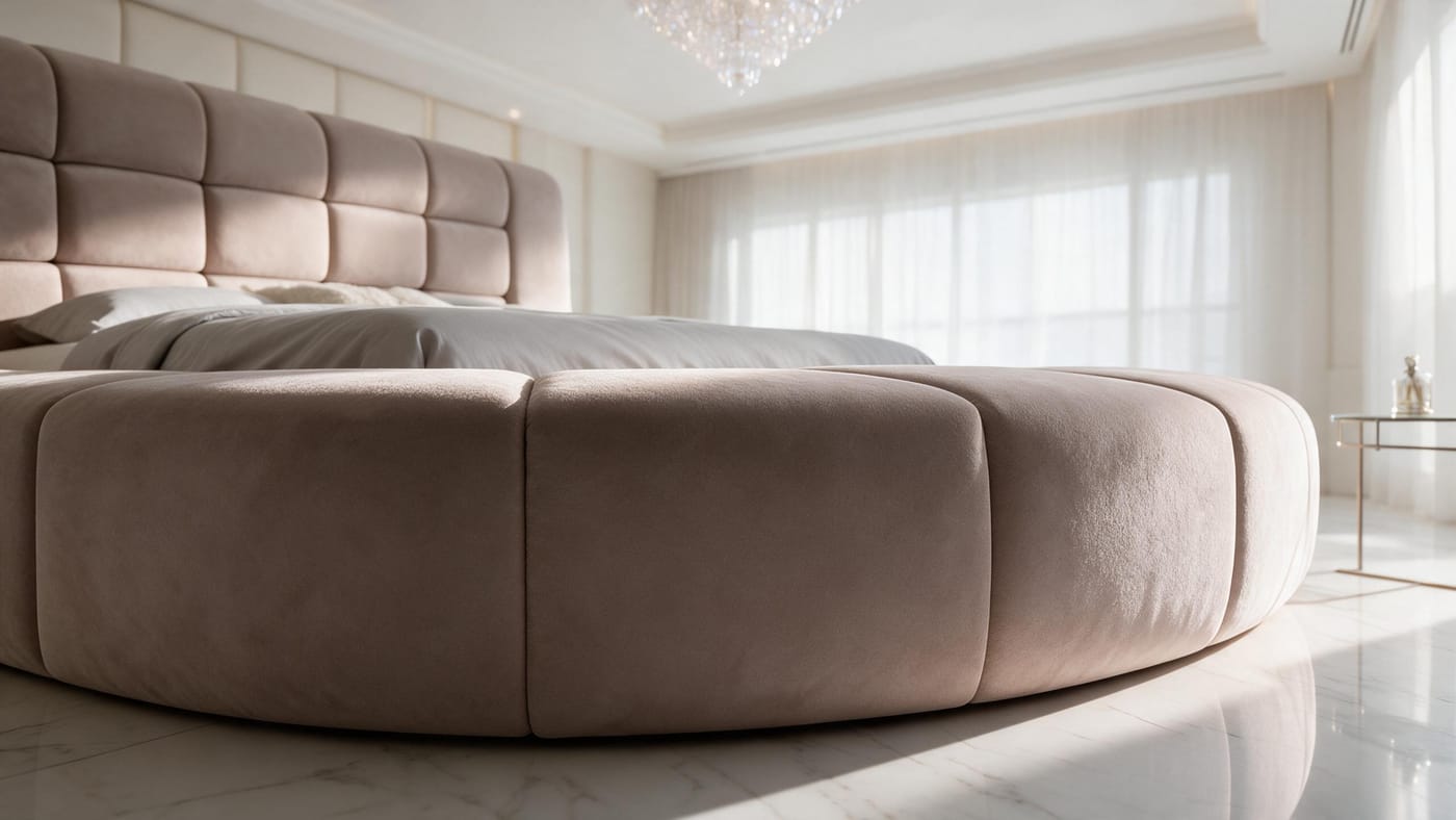 Custom Round Bed — image 3