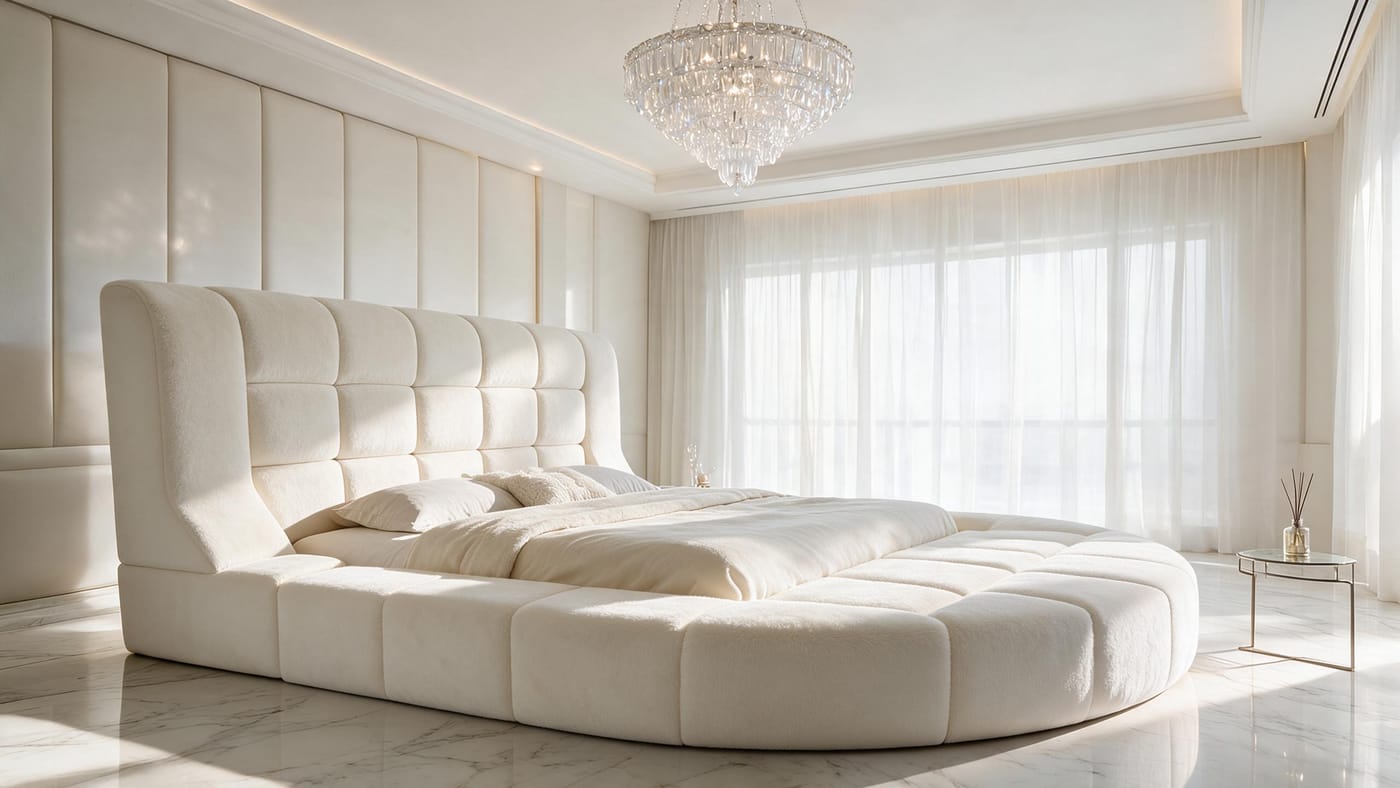Custom Round Bed — image 7