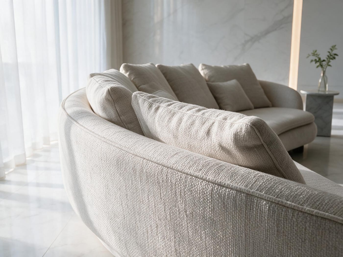 2.8 m Custom Upholstered Sofa — image 5