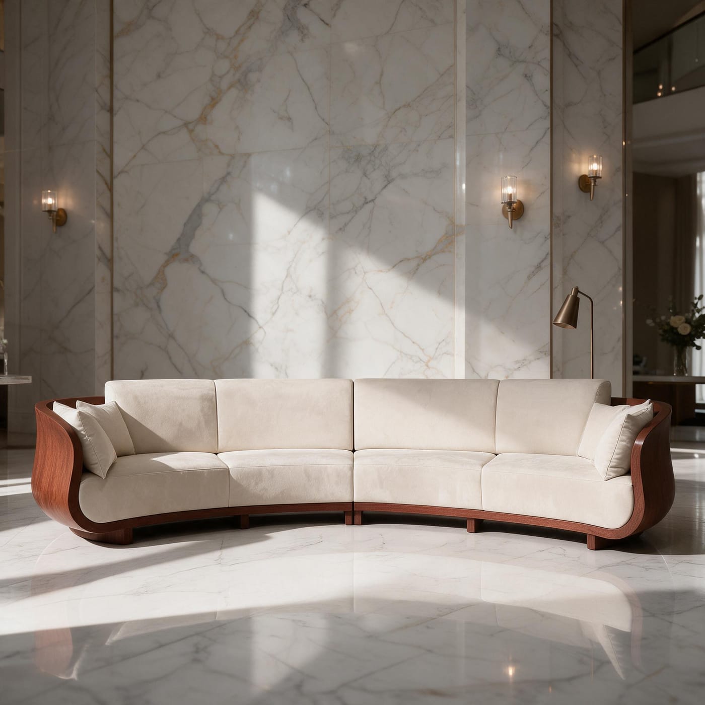 4.2 m Custom Upholstered Sofa — image 3