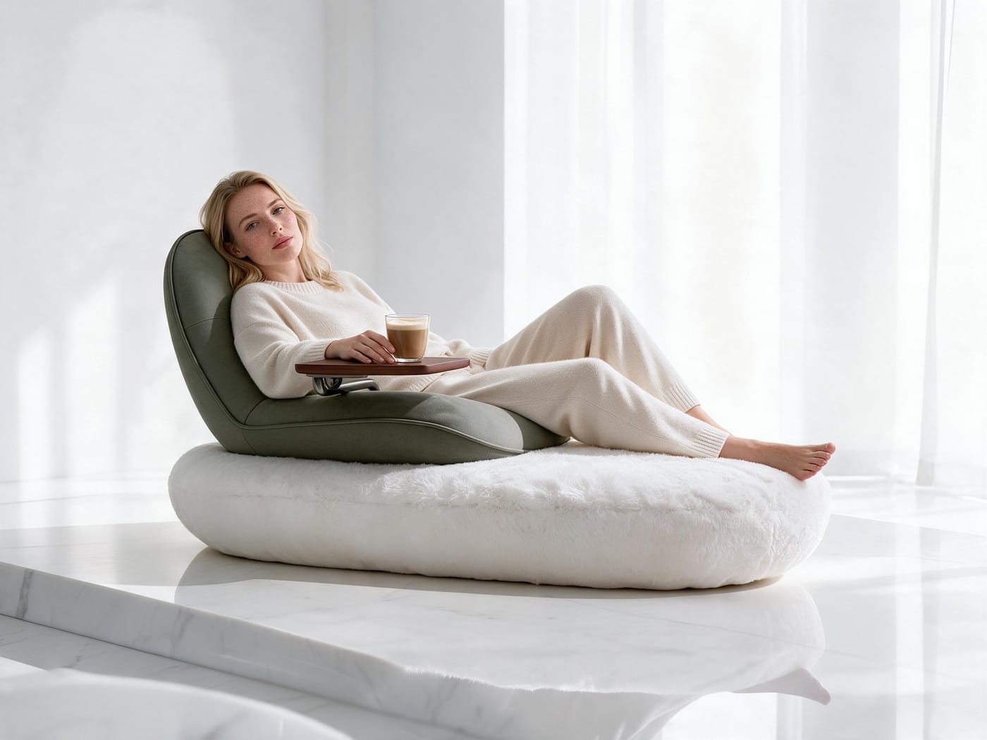 Custom Swivel Chair, German Model — image 4