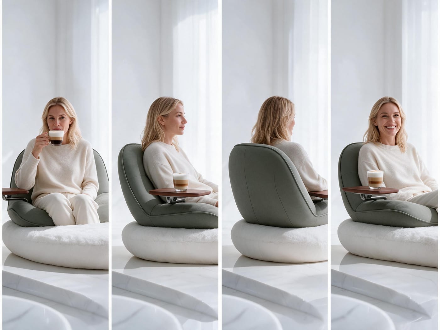 Custom Swivel Chair, German Model — image 5